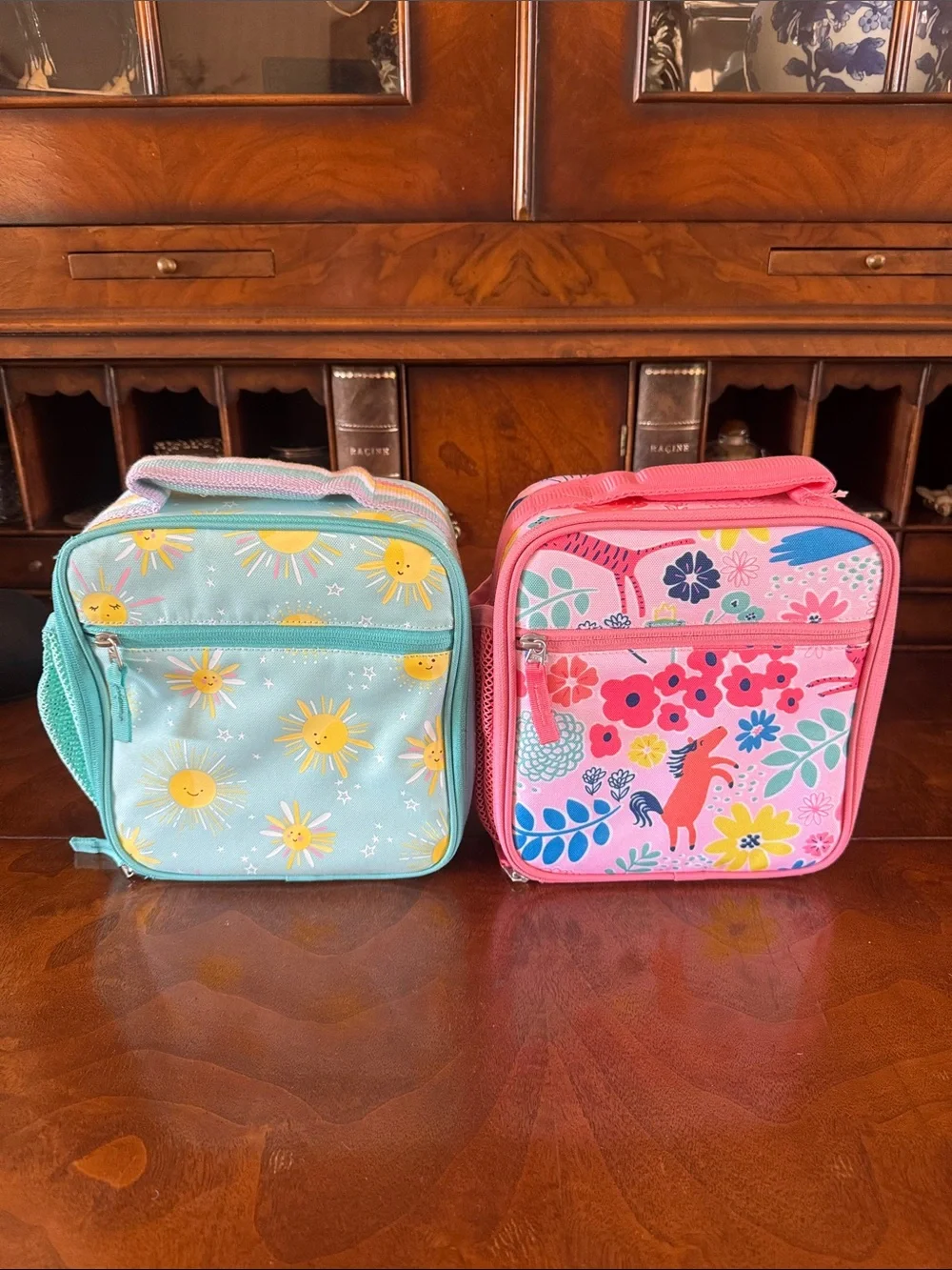 Set of 2 Pottery Barn Kids Lunchboxes - New! - Picture 1 of 4